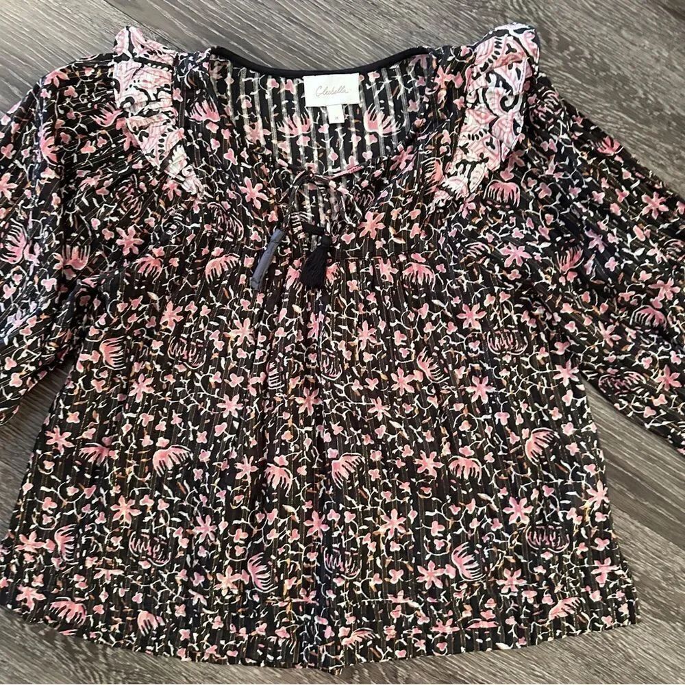 Cleobella Brynlee Blouse In Multi - Picture 3 of 6